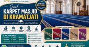 Jual karpet masjid di Kramatjati Jakarta Timur sms